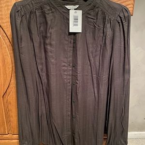 Lucky brand, army green top, never worn, new with tags
